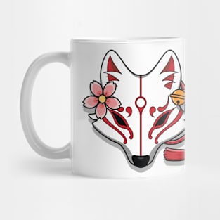 Japanese kitsune mask Mug